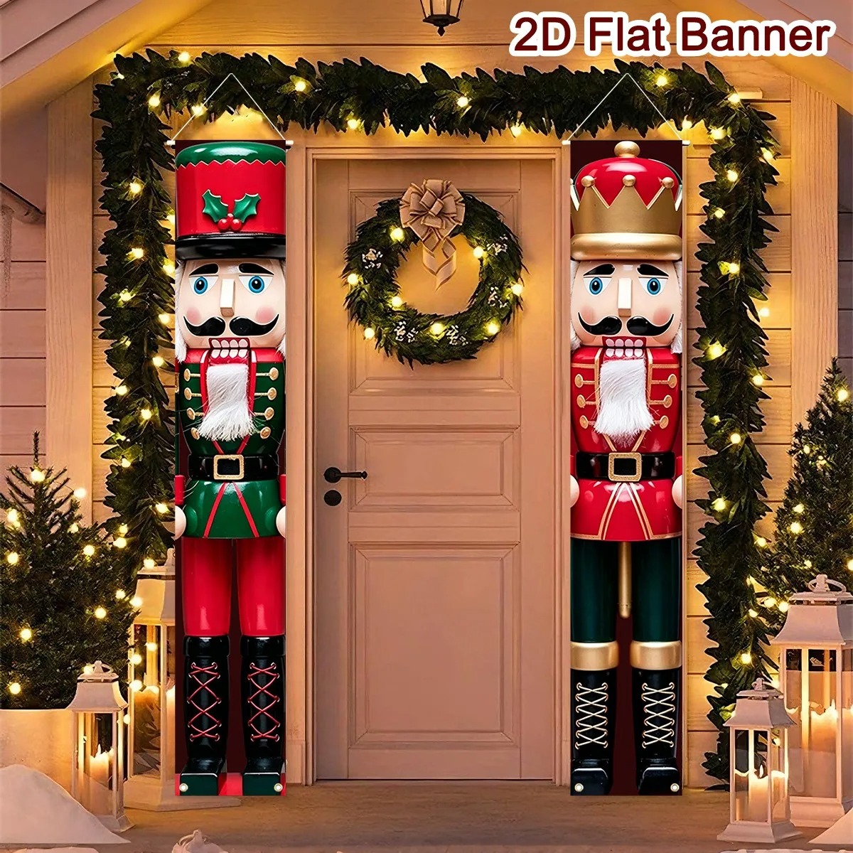 Set Spanduk Natal untuk Teras, - Nutcracker Figurine ulasan dan harga