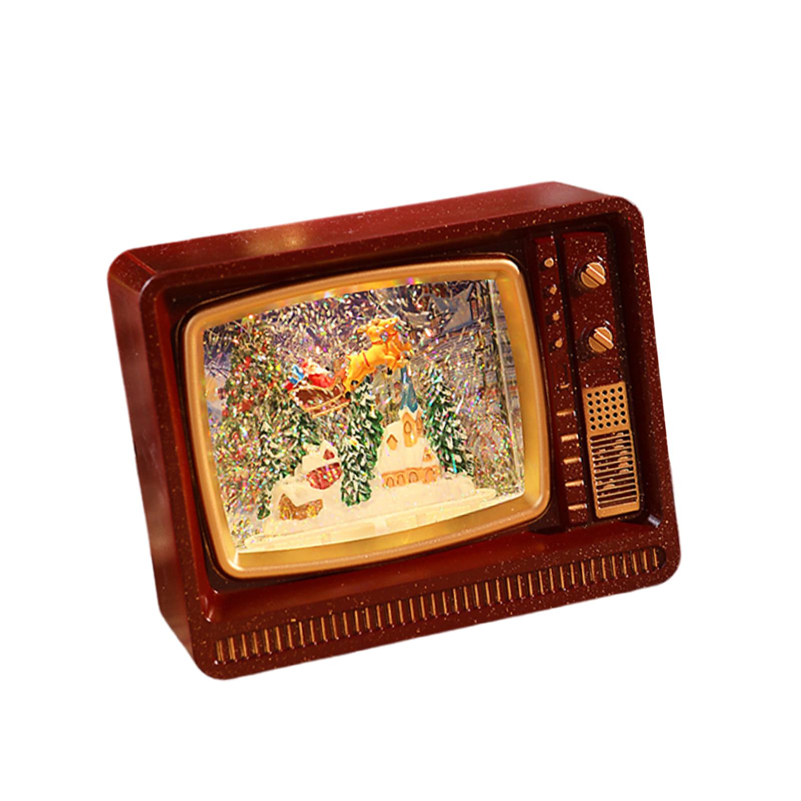 Lampu Musik Bentuk TV, Hiasan  - Snow Globe Musical ulasan dan harga