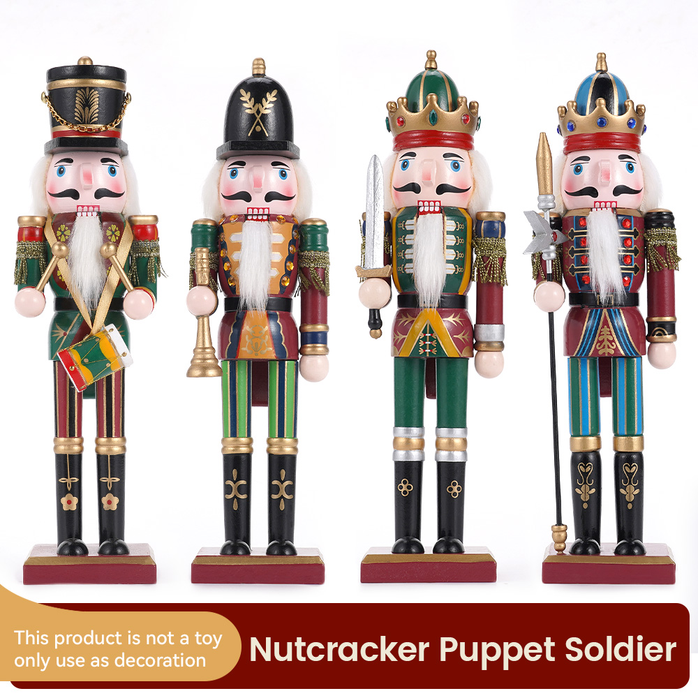 Boneka kayu 30CM dekorasi Nata - Nutcracker Figurine ulasan dan harga