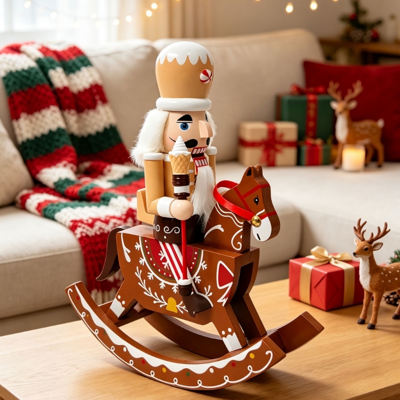Patung Pemecah Kacang Kayu Kud - Nutcracker Figurine ulasan dan harga